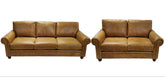 Bermuda Desert Camel Sofa & Loveseat 7670L.